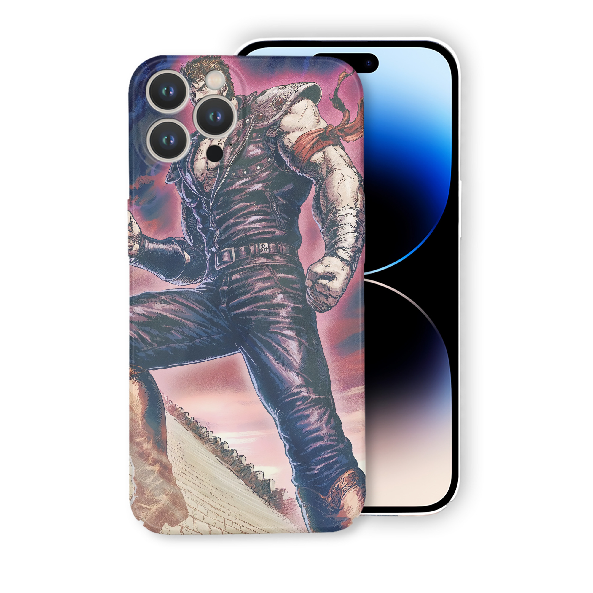 （画像用） 北斗の拳 Fist of the North Star 【iPhone 14シリーズ対応】ハードケース